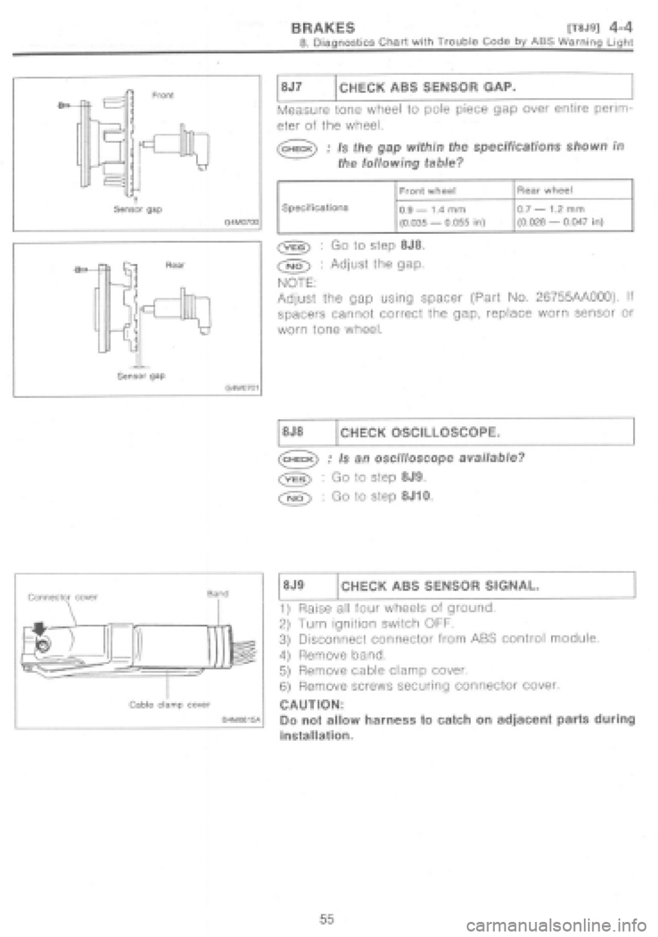 SUBARU IMPREZA 1997  Workshop Manual 