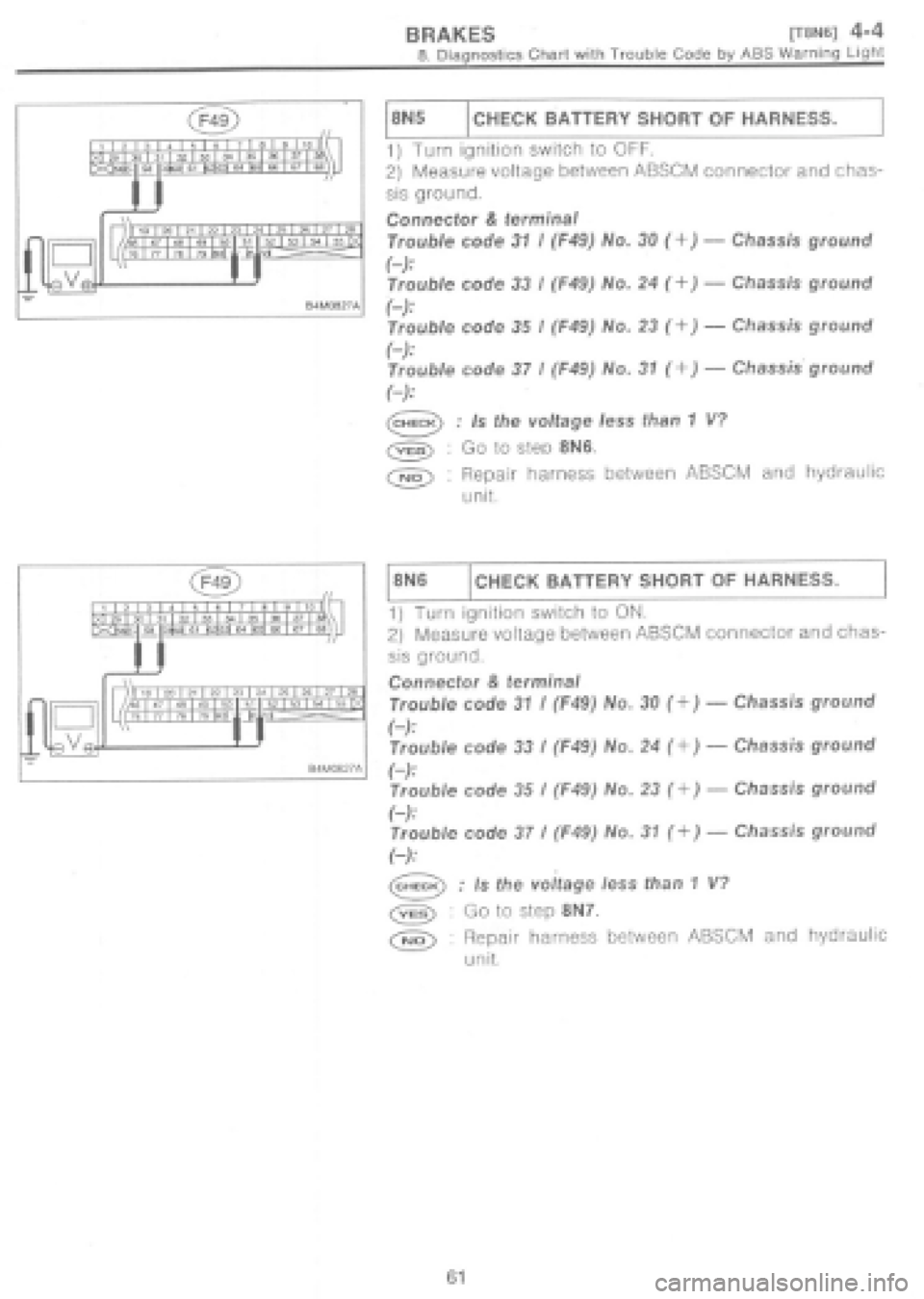 SUBARU IMPREZA 1997  Workshop Manual 