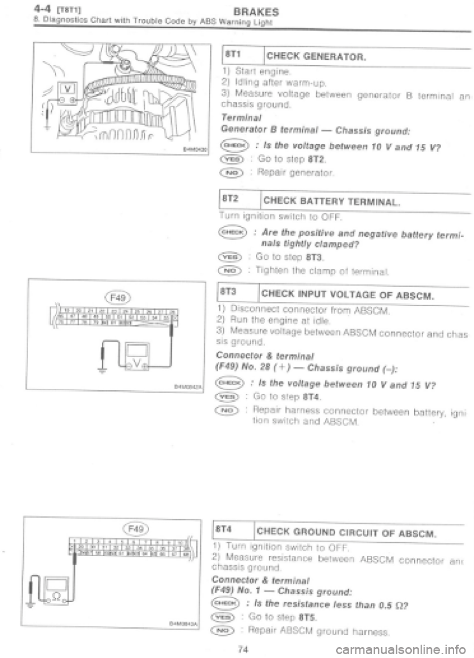 SUBARU IMPREZA 1997 Workshop Manual SUBARU IMPREZA 1997 Workshop Manual