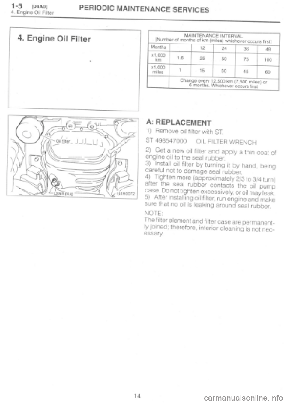 SUBARU IMPREZA 1997 Service Manual SUBARU IMPREZA 1997 Service Manual