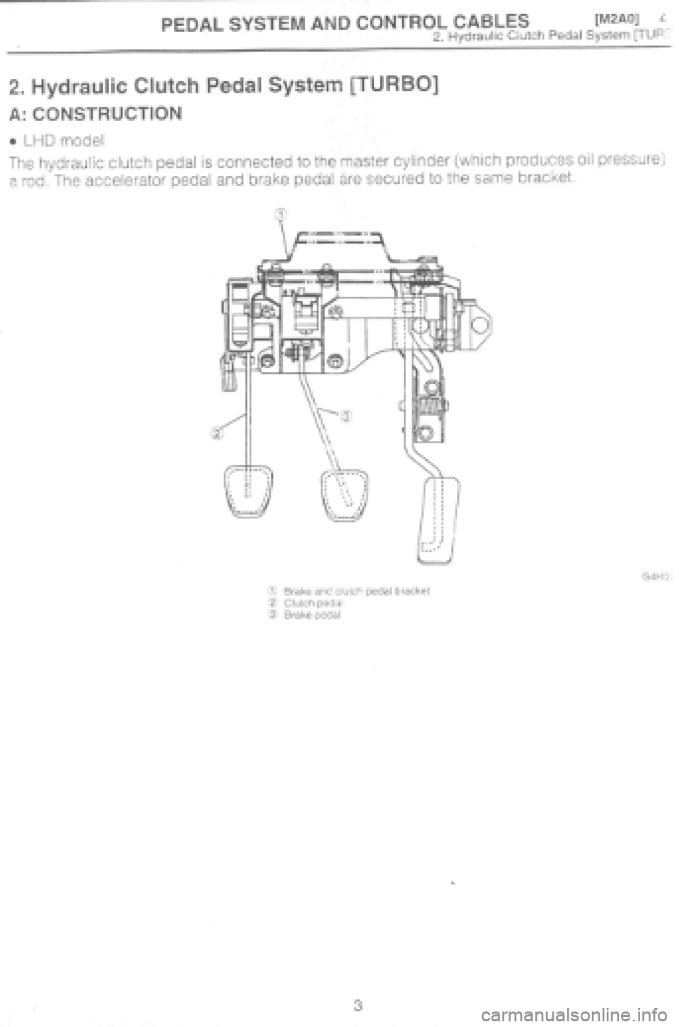 SUBARU IMPREZA 1997 Workshop Manual SUBARU IMPREZA 1997 Workshop Manual