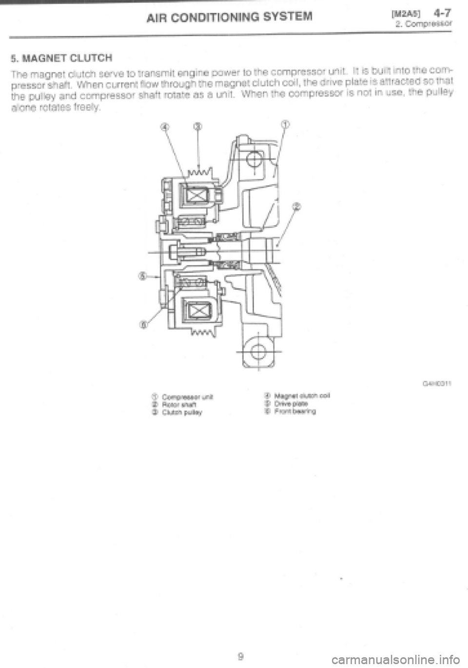 SUBARU IMPREZA 1997 Workshop Manual SUBARU IMPREZA 1997 Workshop Manual