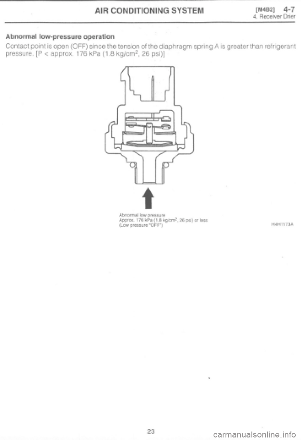 SUBARU IMPREZA 1997 Workshop Manual SUBARU IMPREZA 1997 Workshop Manual