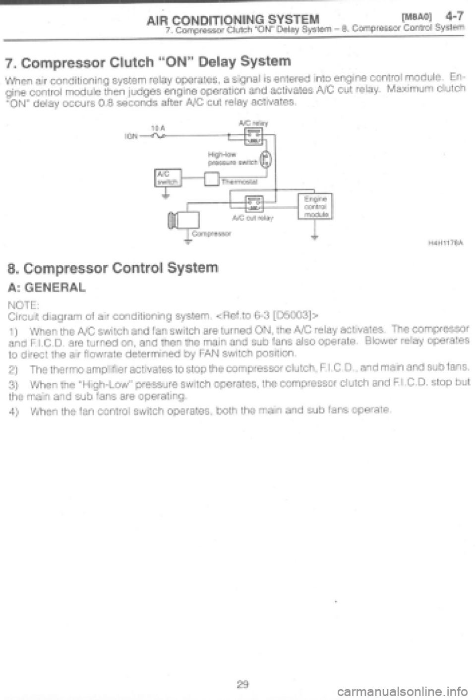 SUBARU IMPREZA 1997 Workshop Manual SUBARU IMPREZA 1997 Workshop Manual