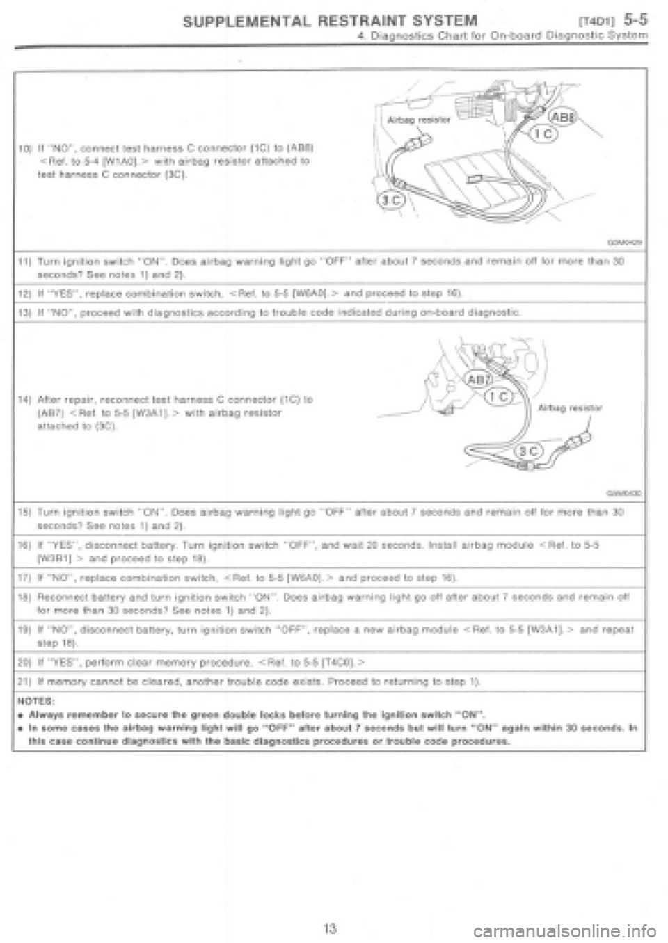 SUBARU IMPREZA 1997 Workshop Manual SUBARU IMPREZA 1997 Workshop Manual