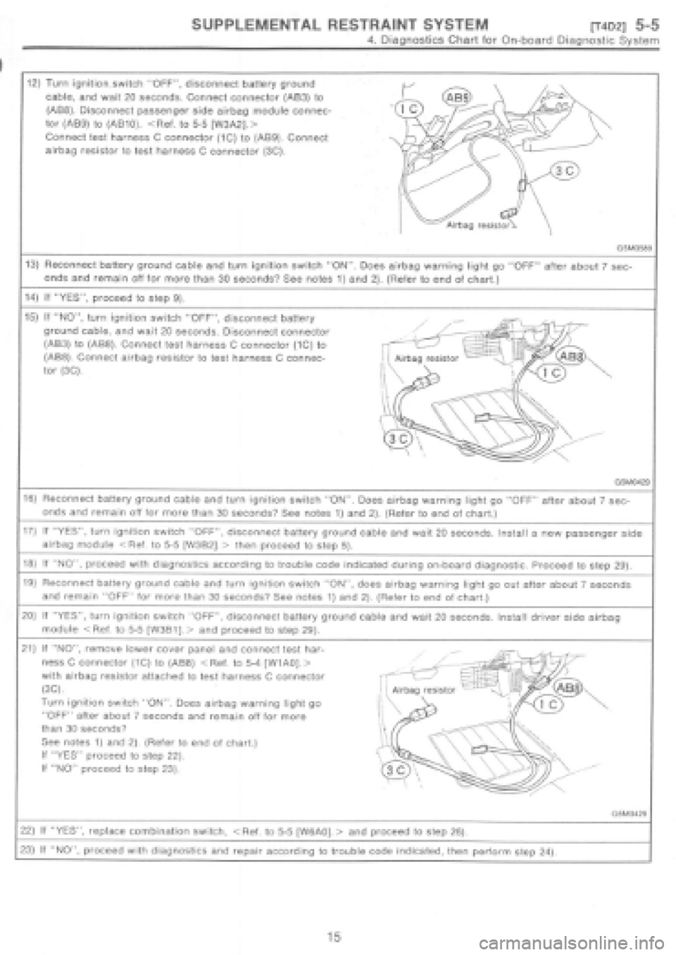 SUBARU IMPREZA 1997 Workshop Manual SUBARU IMPREZA 1997 Workshop Manual