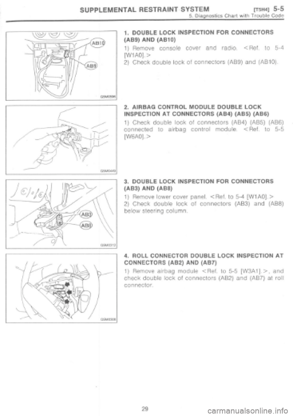SUBARU IMPREZA 1997 Workshop Manual SUBARU IMPREZA 1997 Workshop Manual