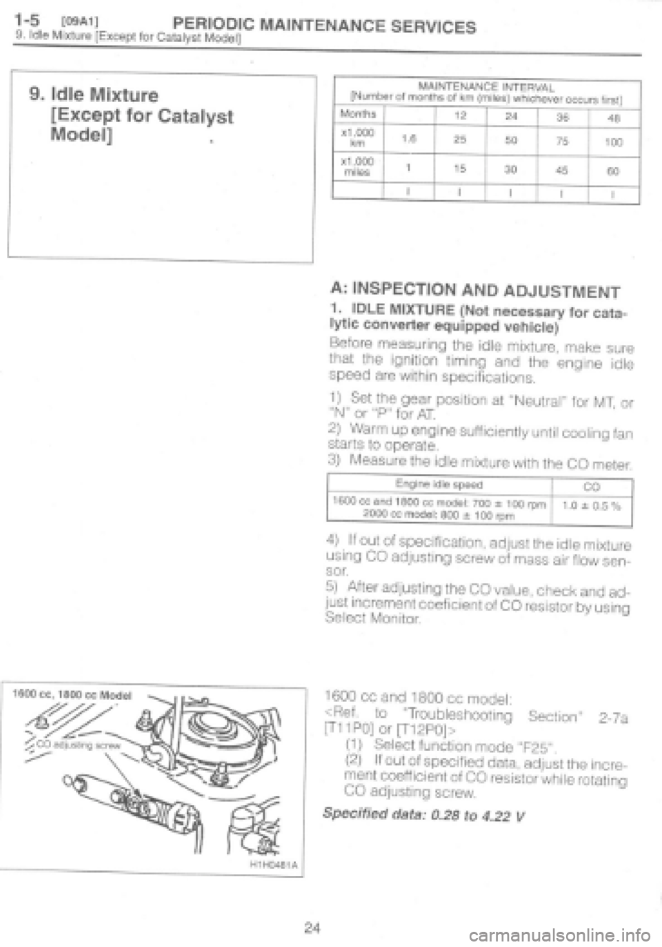 SUBARU IMPREZA 1997 Repair Manual 