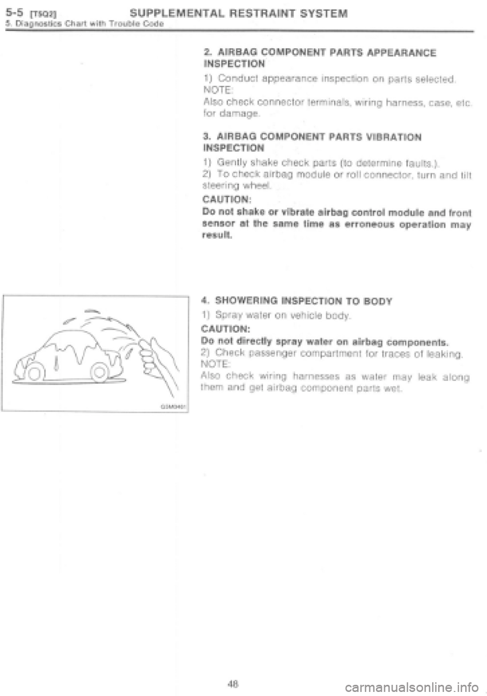 SUBARU IMPREZA 1997 Workshop Manual SUBARU IMPREZA 1997 Workshop Manual