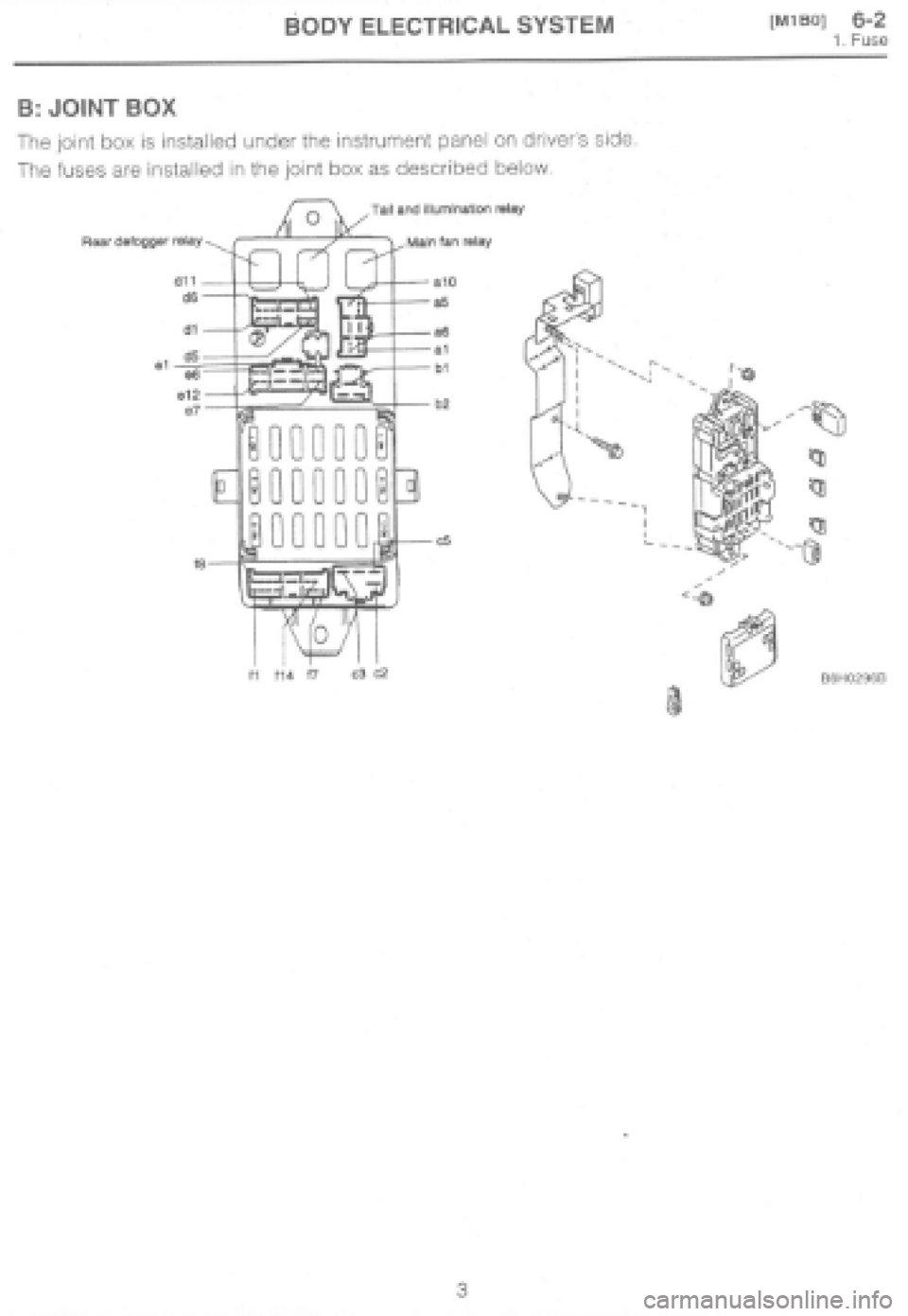 SUBARU IMPREZA 1997 Workshop Manual SUBARU IMPREZA 1997 Workshop Manual