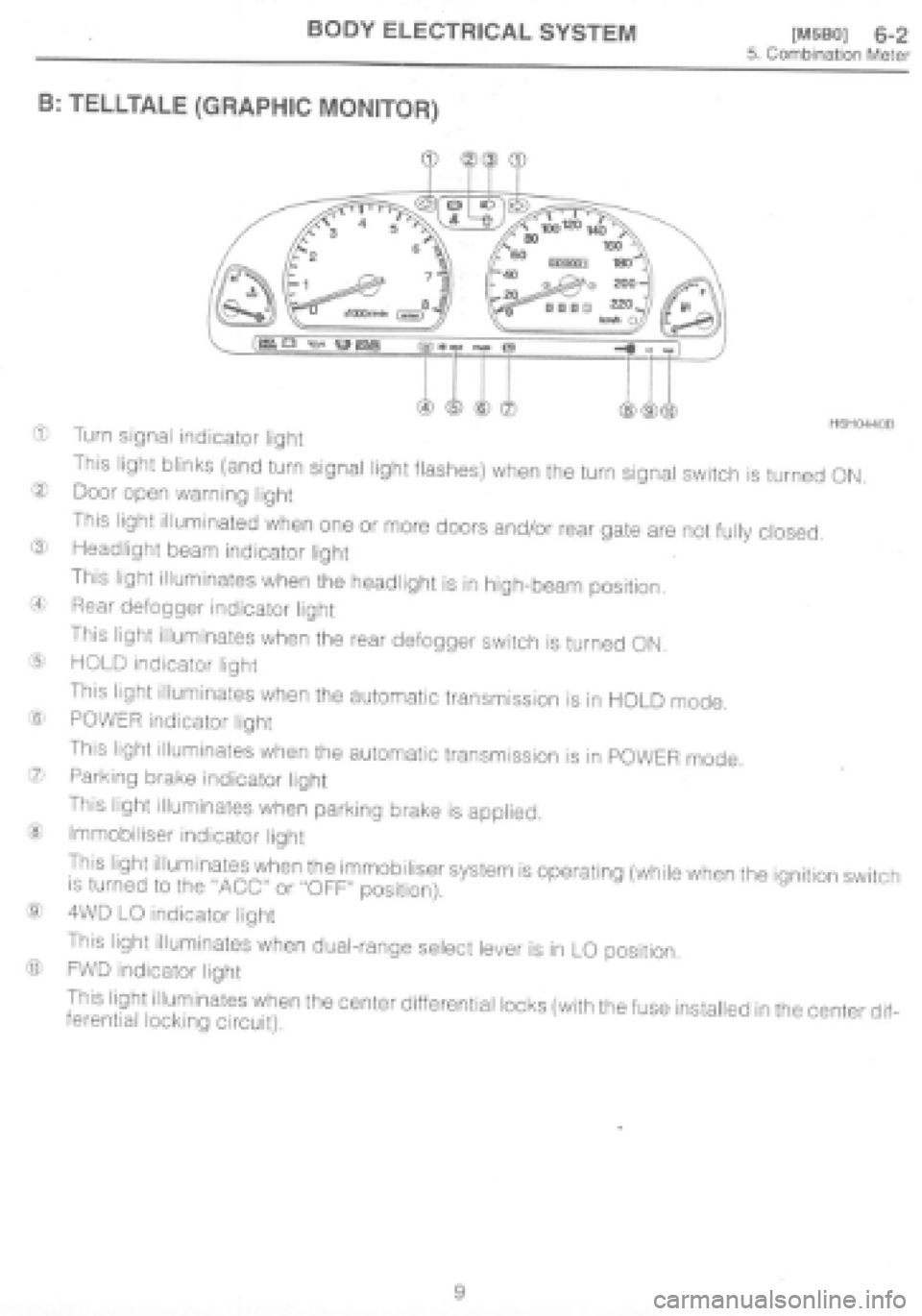 SUBARU IMPREZA 1997 Workshop Manual SUBARU IMPREZA 1997 Workshop Manual