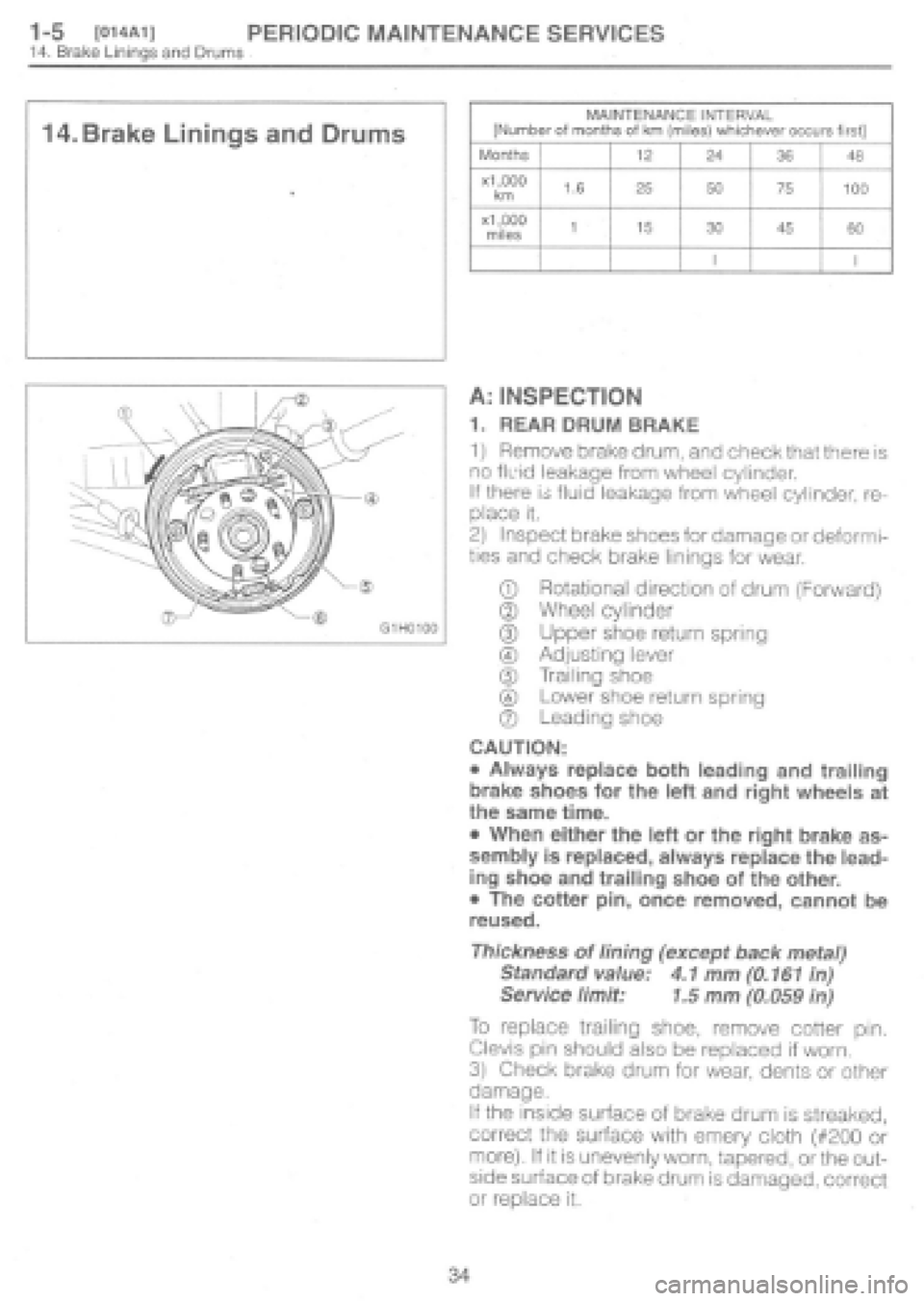 SUBARU IMPREZA 1997 Repair Manual SUBARU IMPREZA 1997 Repair Manual
