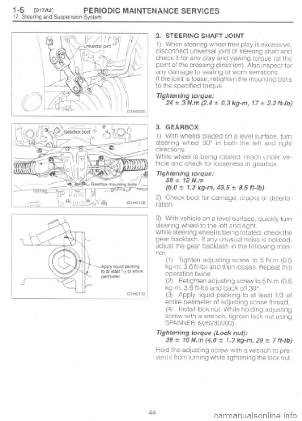 SUBARU IMPREZA 1997 Manual PDF SUBARU IMPREZA 1997 Manual PDF