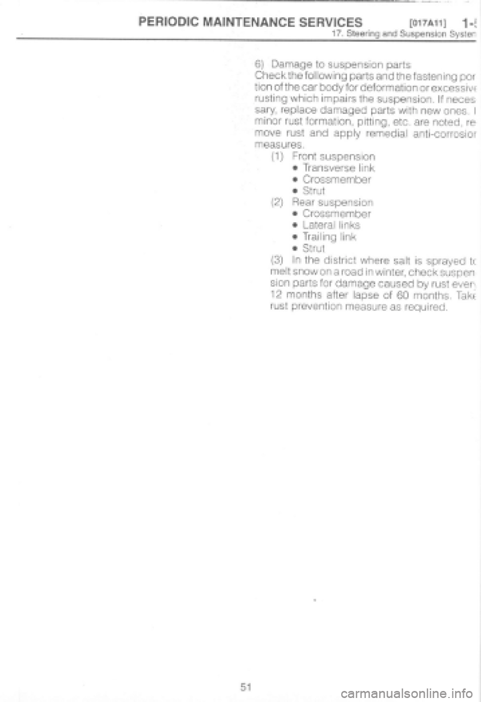 SUBARU IMPREZA 1997 Manual PDF SUBARU IMPREZA 1997 Manual PDF