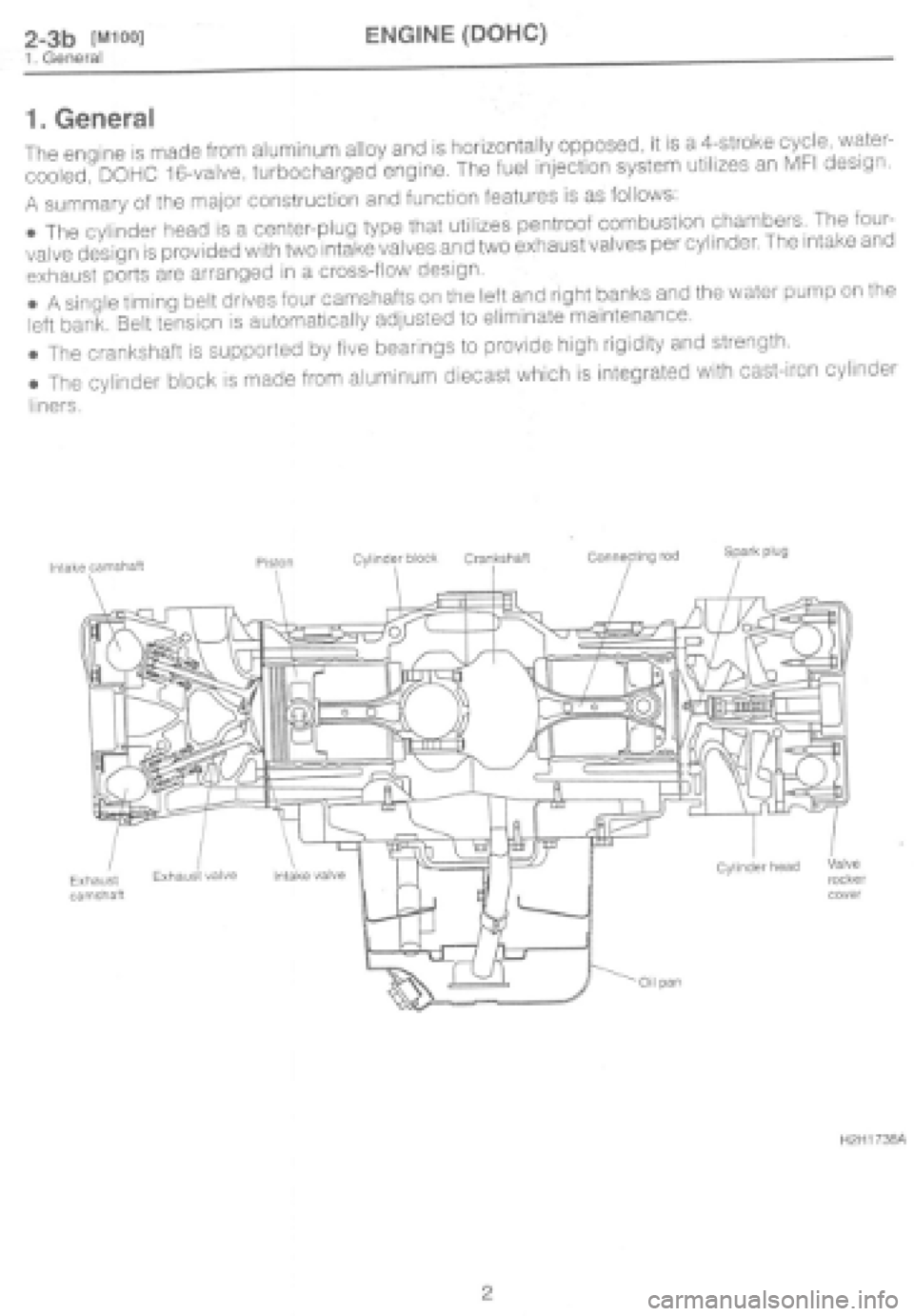 SUBARU IMPREZA 1997 Owners Manual 