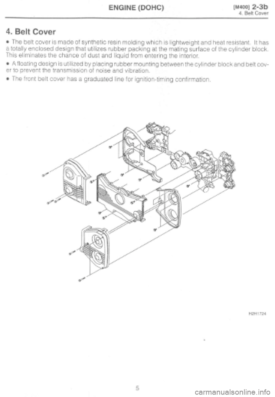 SUBARU IMPREZA 1997 Owners Manual 