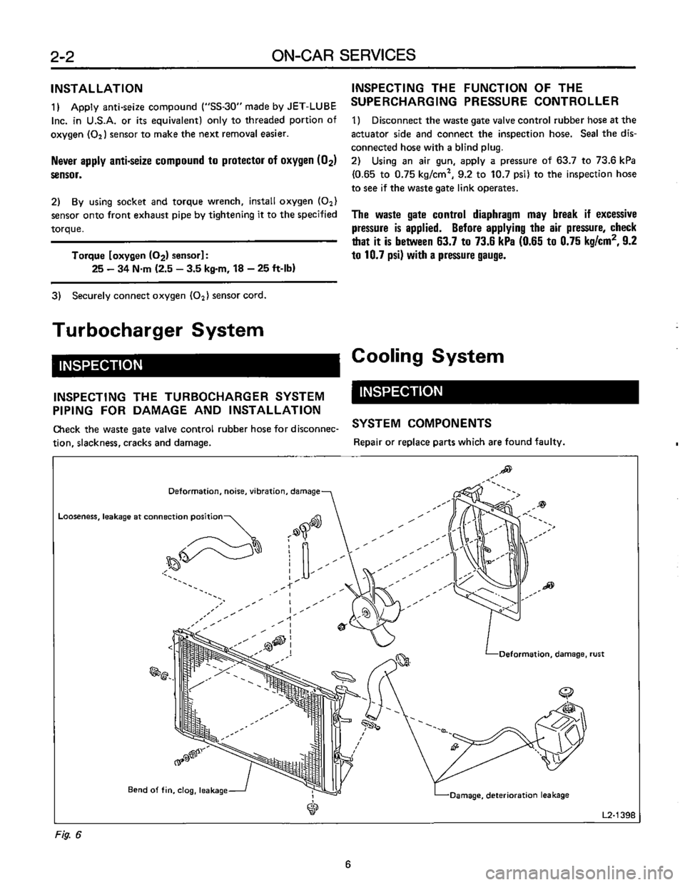 SUBARU LEONE 1989 Service Repair Manual SUBARU LEONE 1989 Service Repair Manual