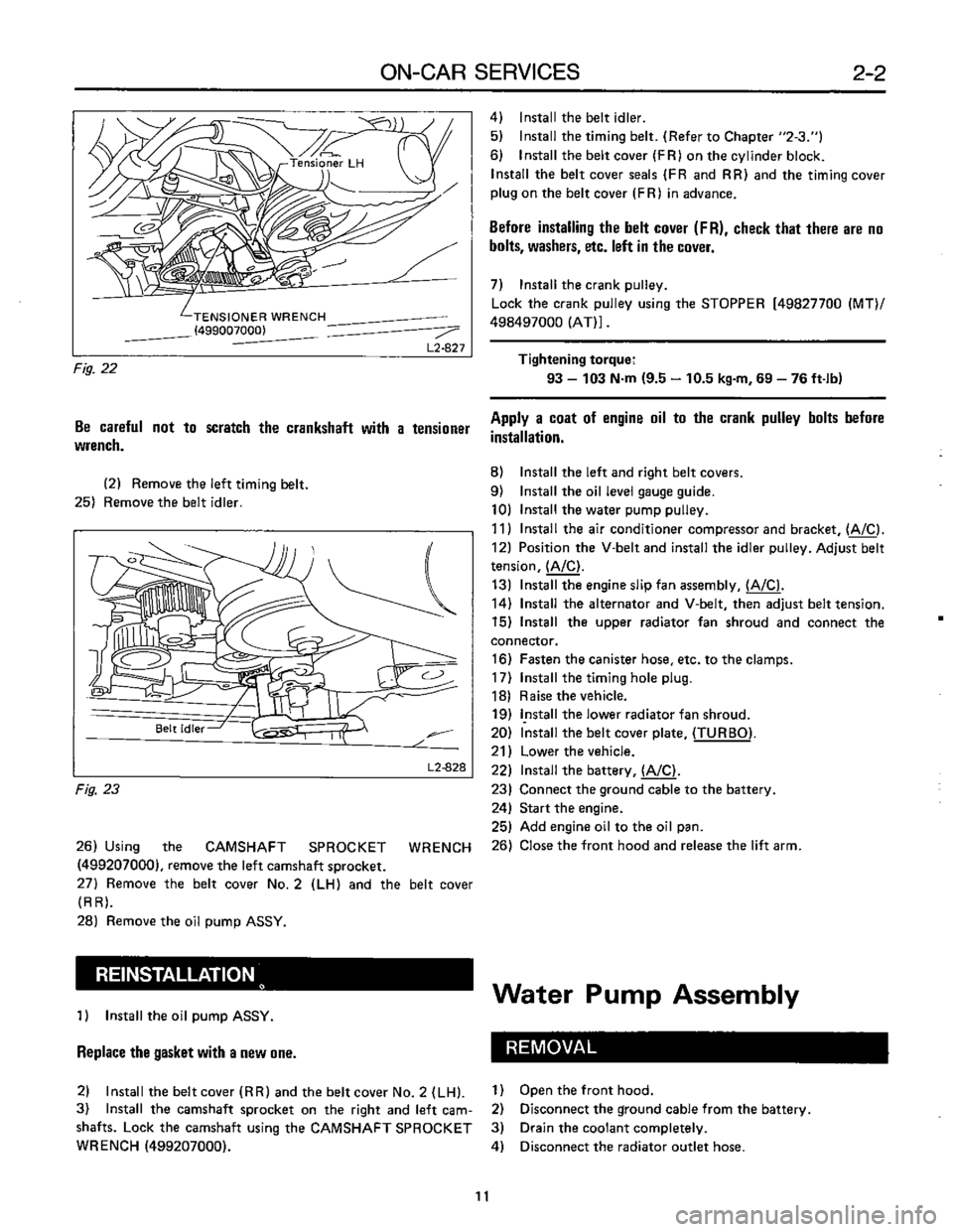 SUBARU LEONE 1989 Service Repair Manual SUBARU LEONE 1989 Service Repair Manual