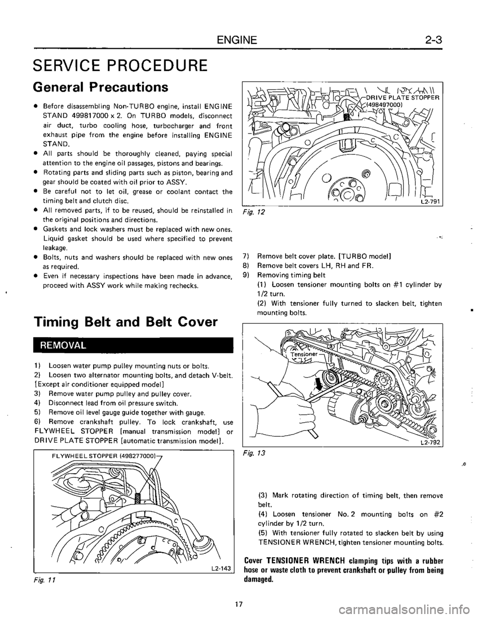 SUBARU LEONE 1989 Service Repair Manual SUBARU LEONE 1989 Service Repair Manual
