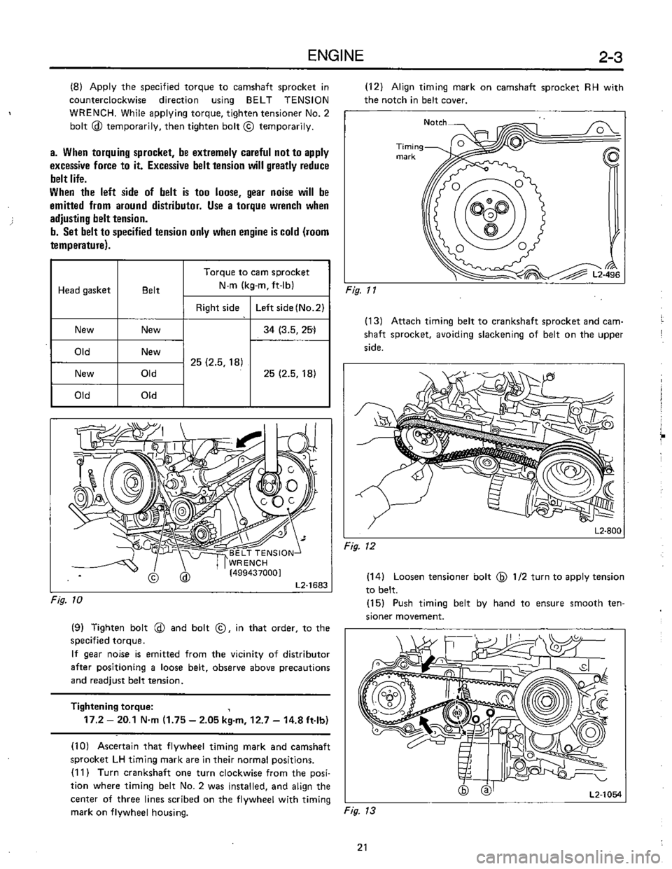 SUBARU LEONE 1989 Service Repair Manual SUBARU LEONE 1989 Service Repair Manual