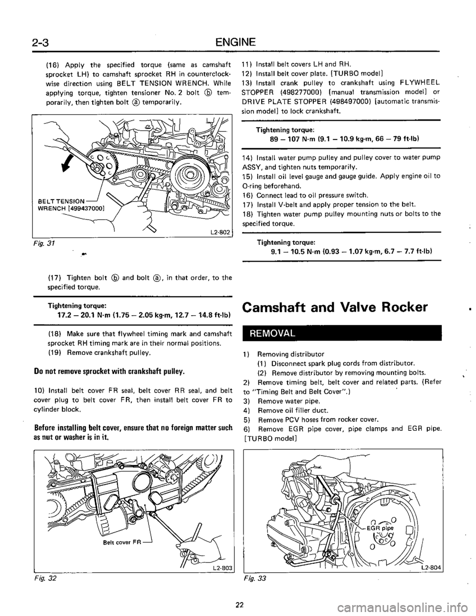 SUBARU LEONE 1989 Service Repair Manual SUBARU LEONE 1989 Service Repair Manual