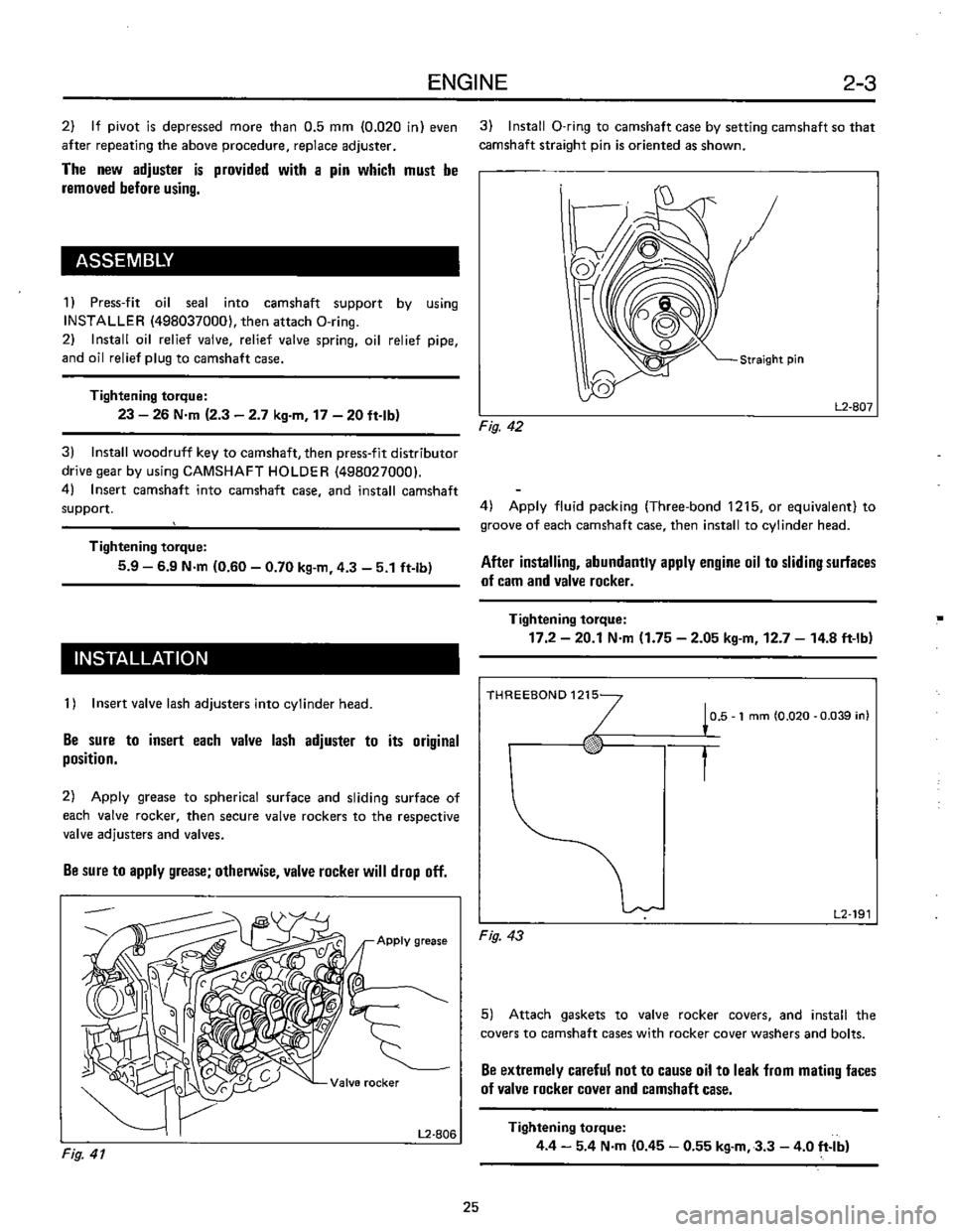 SUBARU LEONE 1989 Service Repair Manual SUBARU LEONE 1989 Service Repair Manual