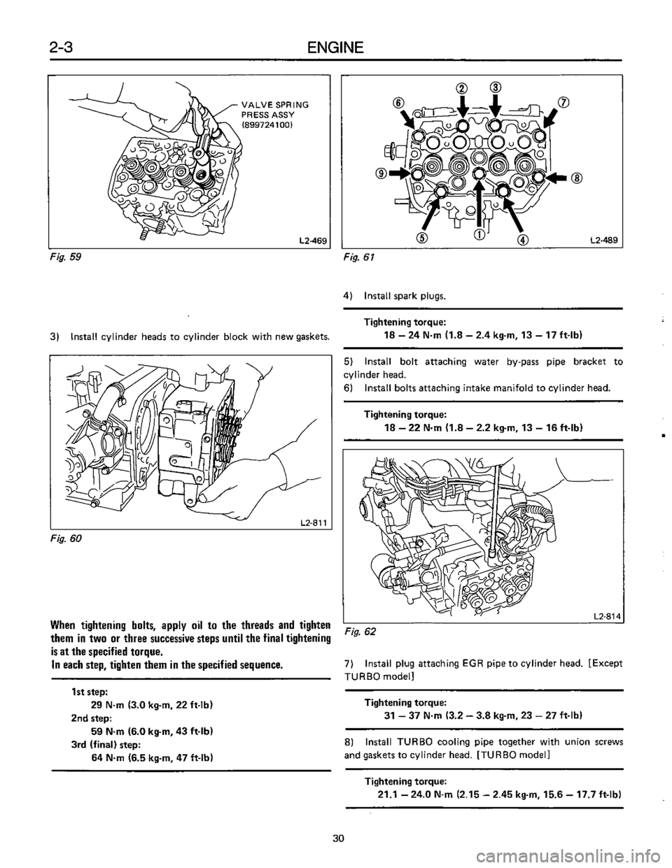 SUBARU LEONE 1989 Service Repair Manual SUBARU LEONE 1989 Service Repair Manual