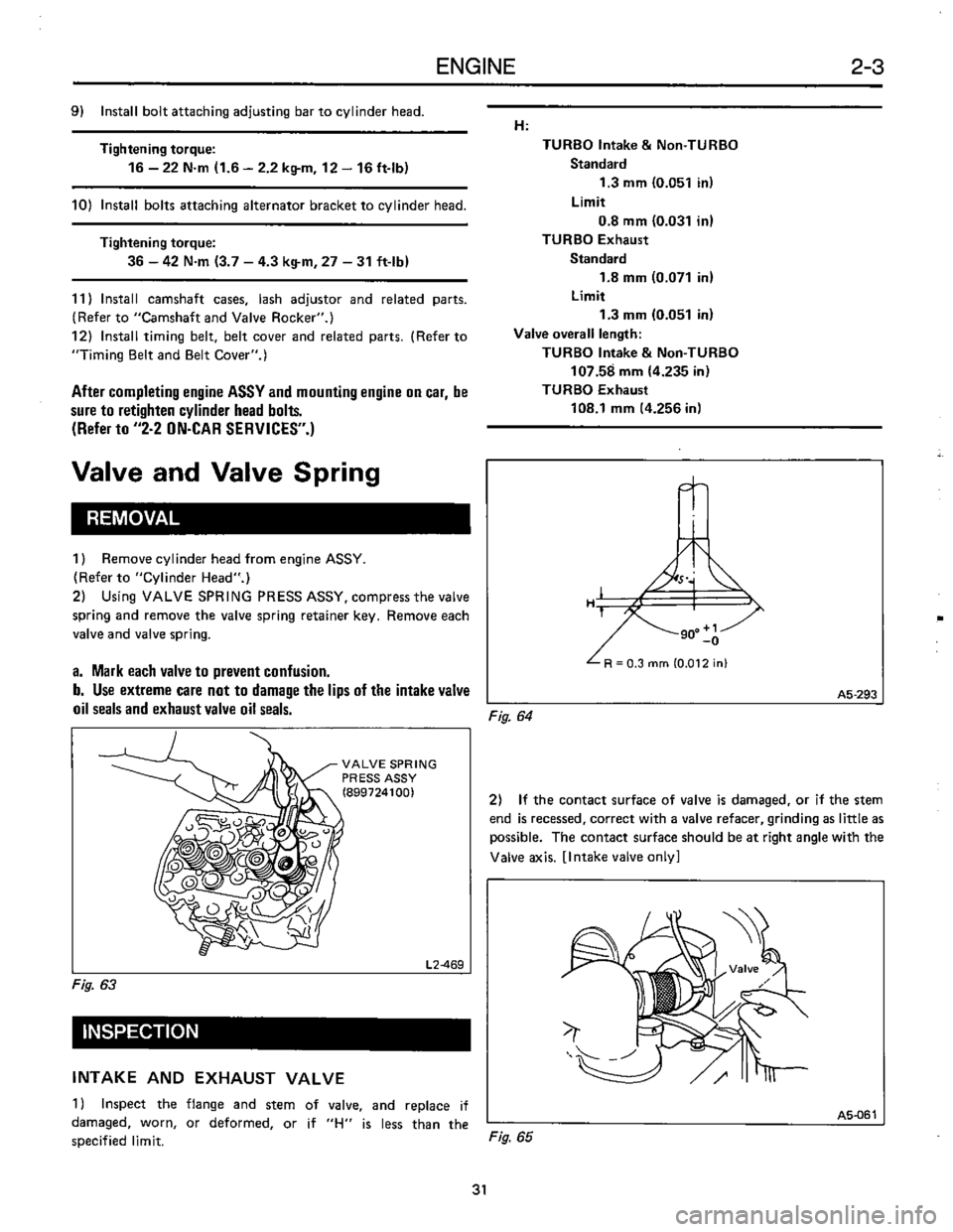 SUBARU LEONE 1989 Service Repair Manual SUBARU LEONE 1989 Service Repair Manual