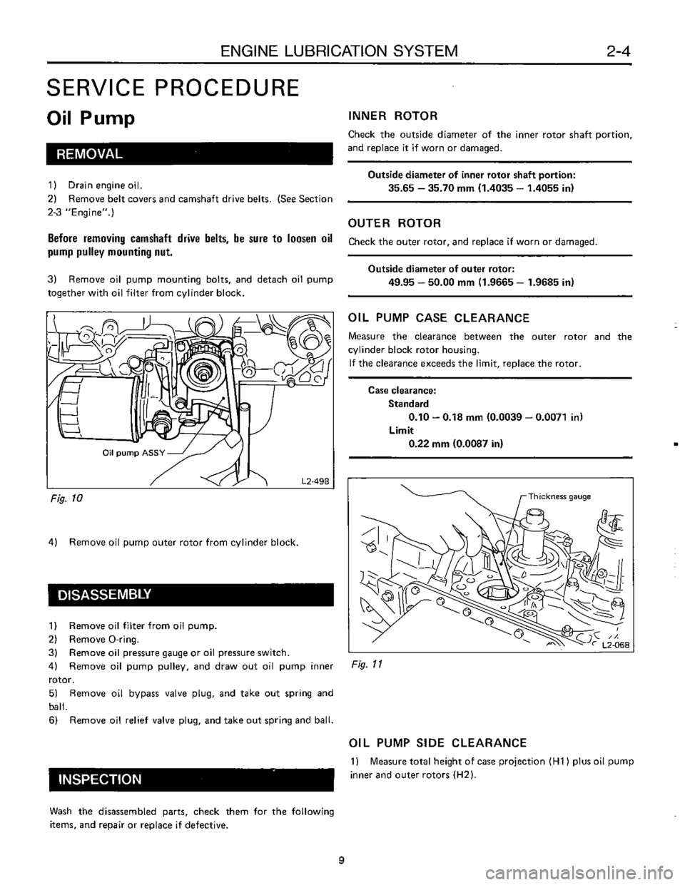 SUBARU LEONE 1989 Service Repair Manual SUBARU LEONE 1989 Service Repair Manual