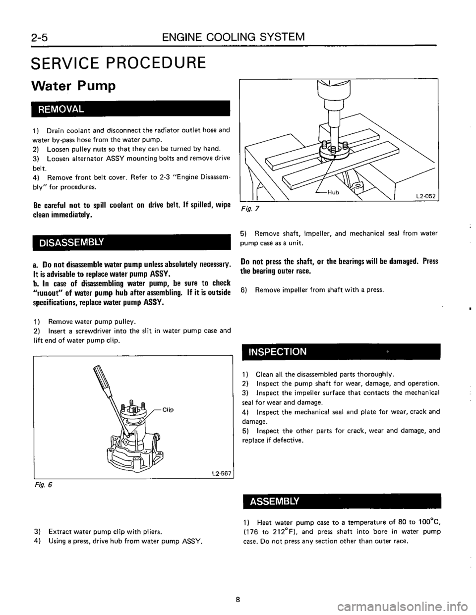 SUBARU LEONE 1989 Service Repair Manual SUBARU LEONE 1989 Service Repair Manual