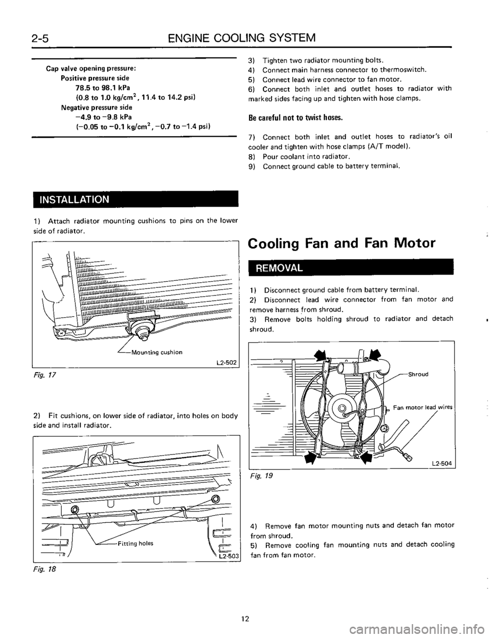 SUBARU LEONE 1989 Service Repair Manual SUBARU LEONE 1989 Service Repair Manual