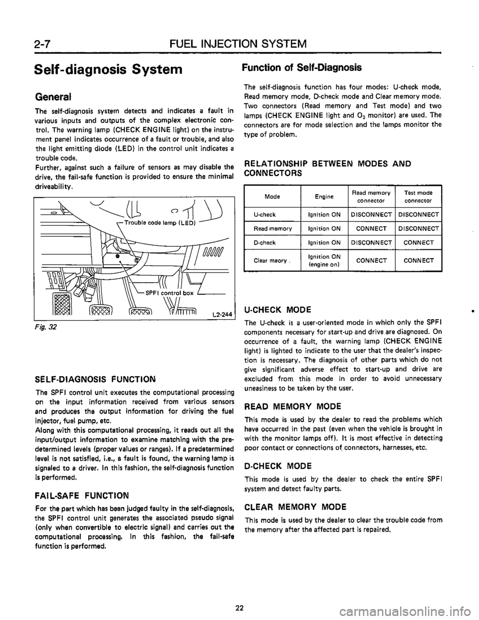 SUBARU LEONE 1989 Service Repair Manual SUBARU LEONE 1989 Service Repair Manual