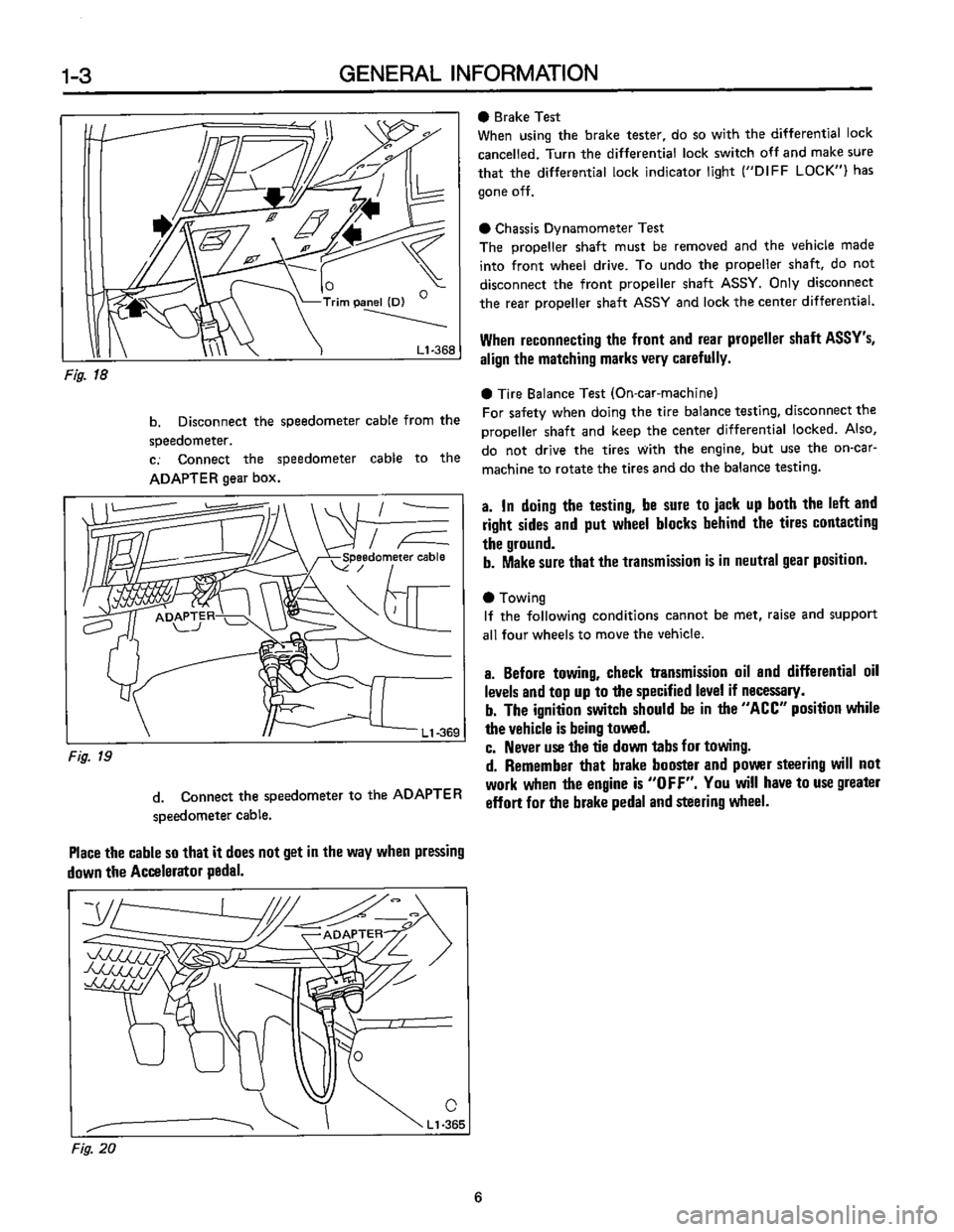 SUBARU LEONE 1989 Service Owners Manual SUBARU LEONE 1989 Service Owners Manual