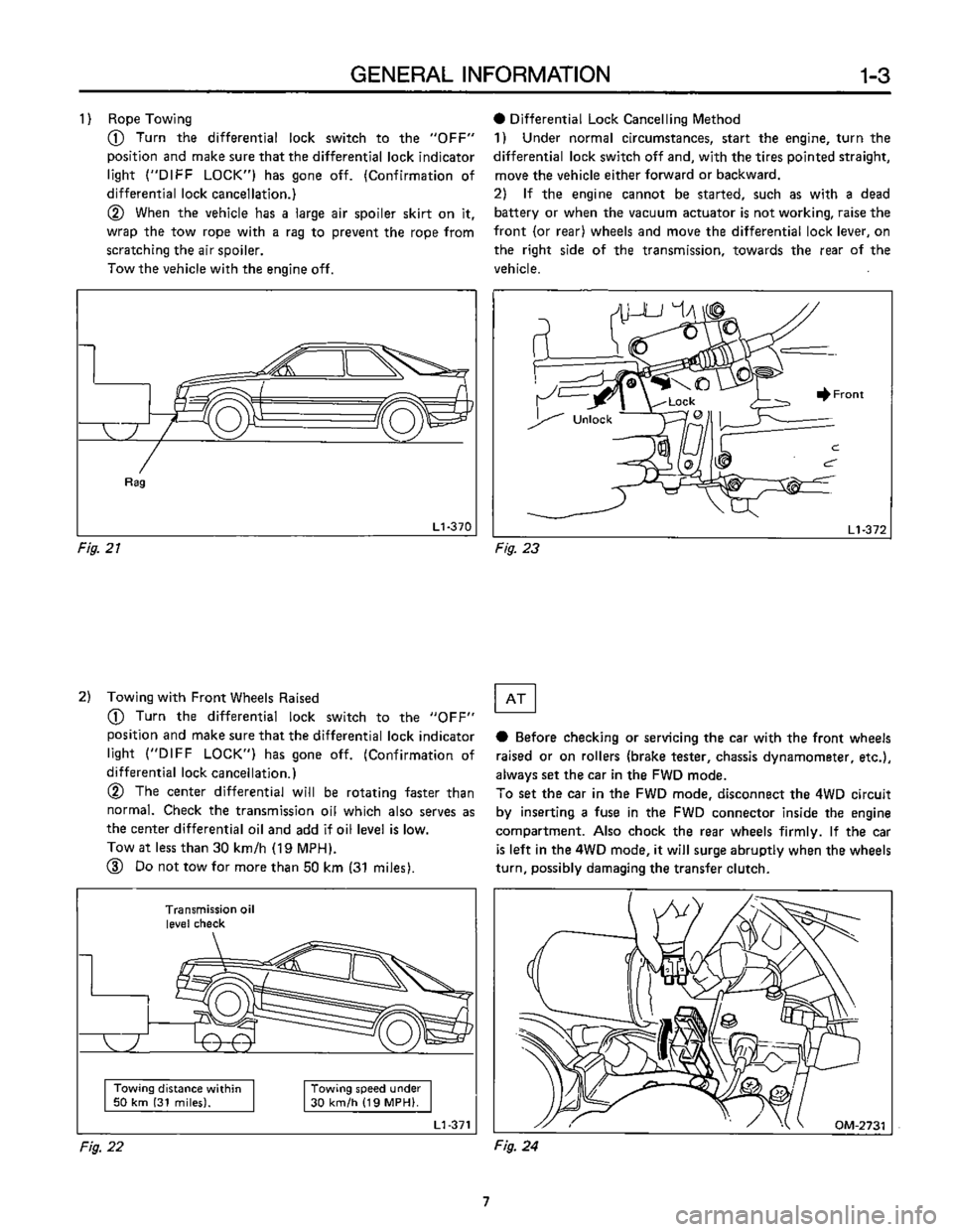 SUBARU LEONE 1989 Service Owners Guide SUBARU LEONE 1989 Service Owners Guide