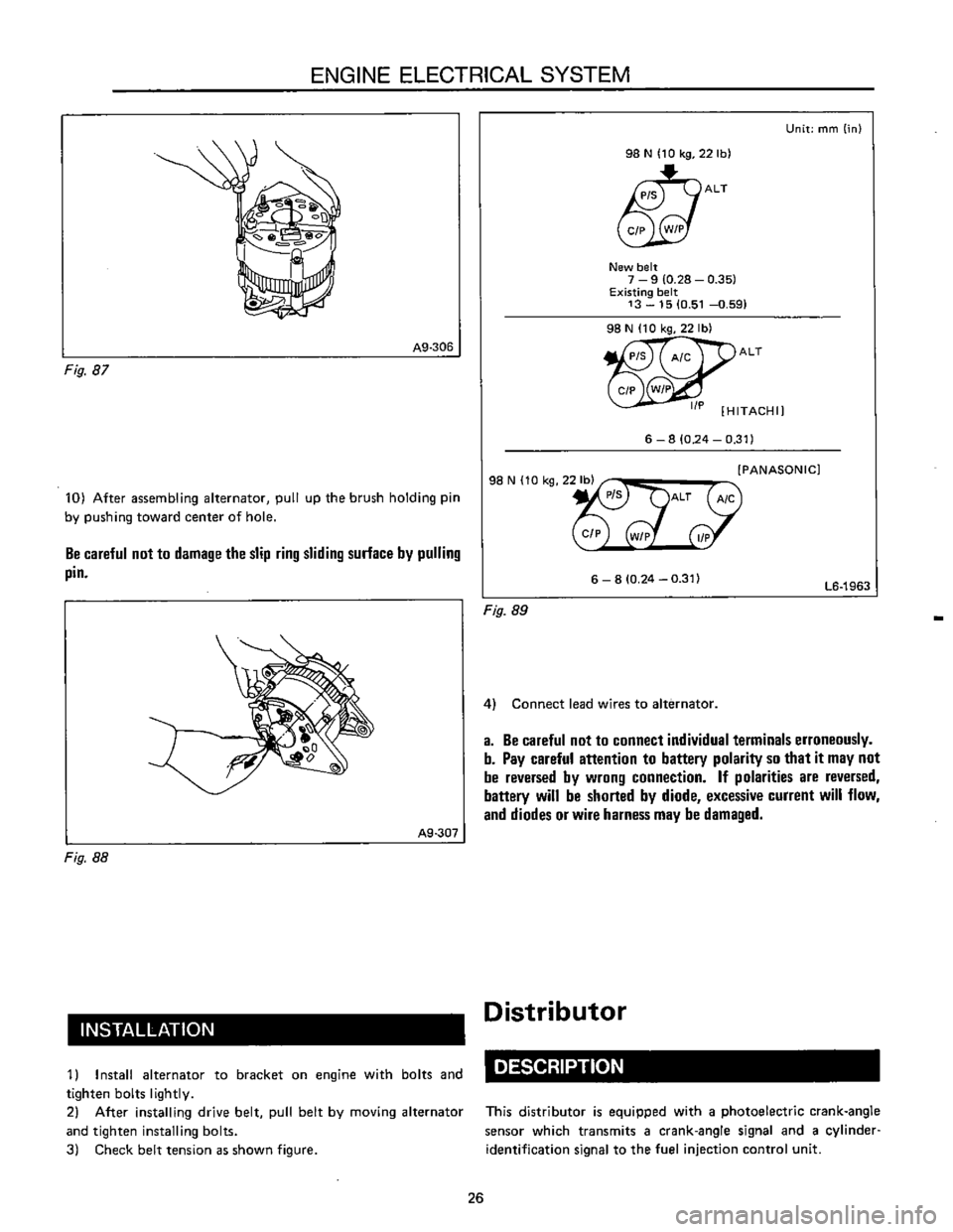 SUBARU LEONE 1989 Service Repair Manual SUBARU LEONE 1989 Service Repair Manual