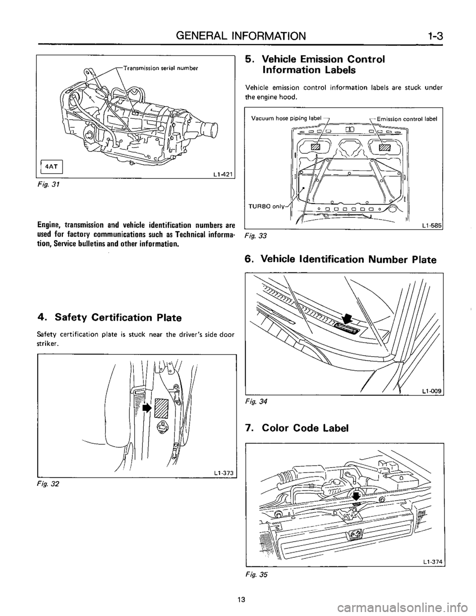 SUBARU LEONE 1989 Service Owners Guide SUBARU LEONE 1989 Service Owners Guide