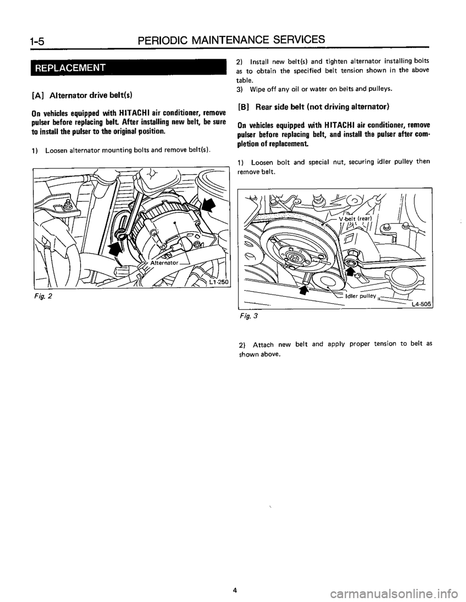 SUBARU LEONE 1989 Service Service Manual SUBARU LEONE 1989 Service Service Manual