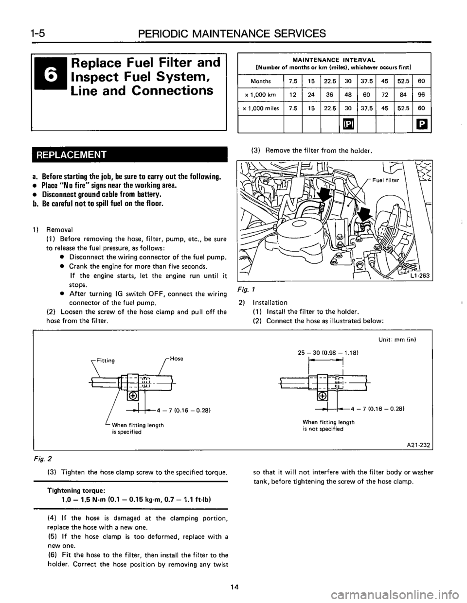 SUBARU LEONE 1989 Service Workshop Manual SUBARU LEONE 1989 Service Workshop Manual