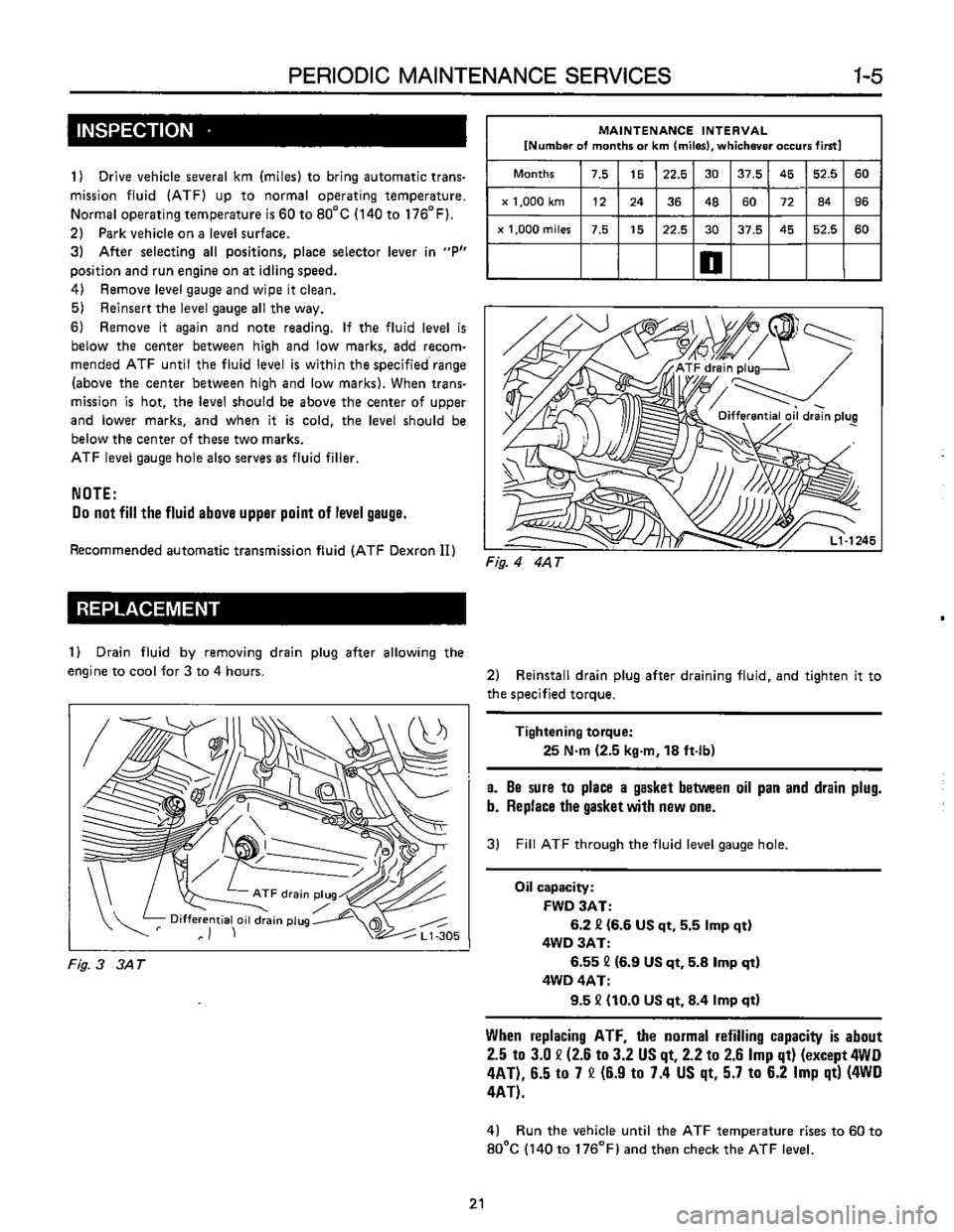 SUBARU LEONE 1989 Service Manual PDF SUBARU LEONE 1989 Service Manual PDF