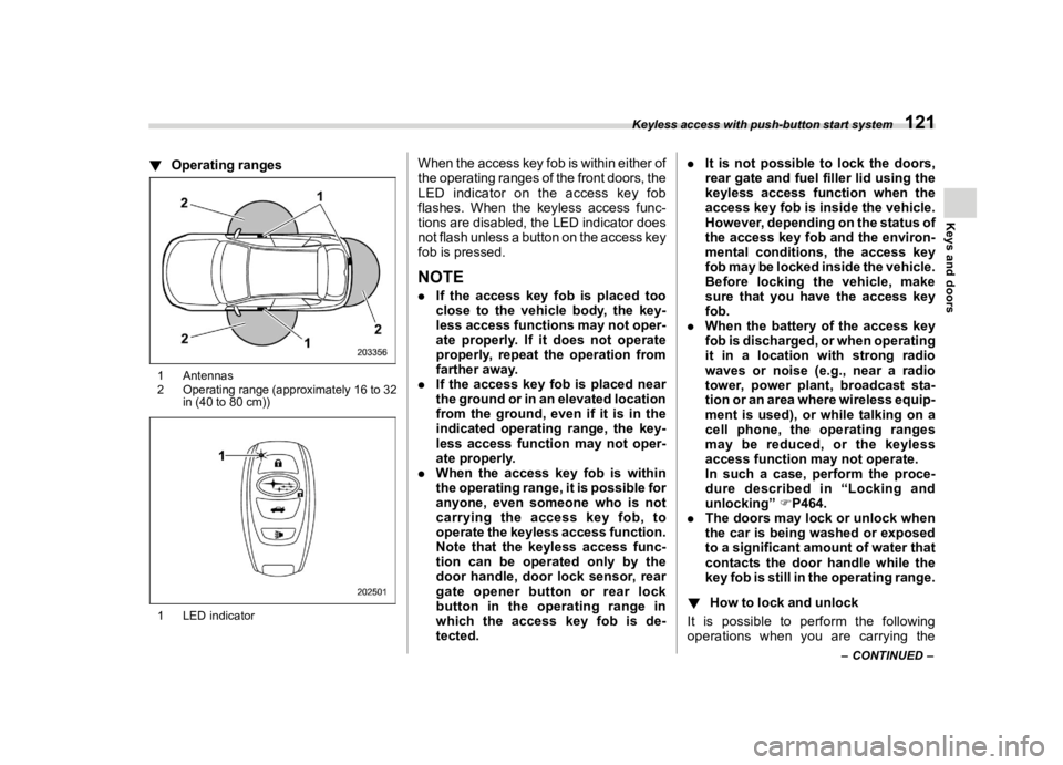 SUBARU ASCENT 2023  Owners Manual �������
