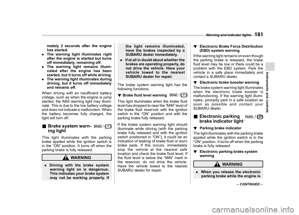 SUBARU ASCENT 2023  Owners Manual �������

