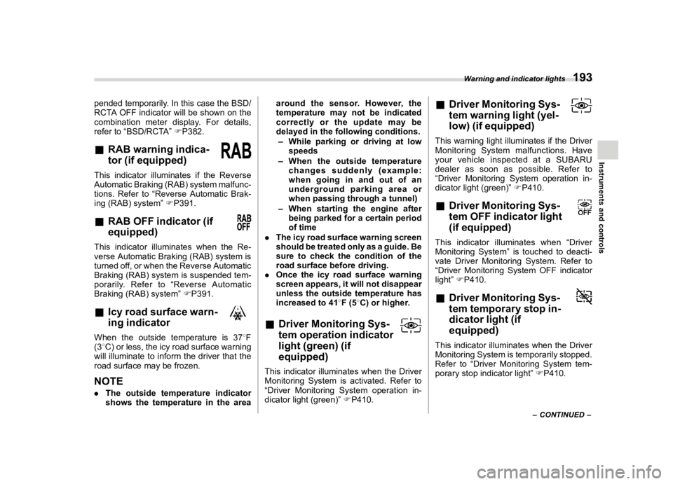SUBARU ASCENT 2023  Owners Manual �������
