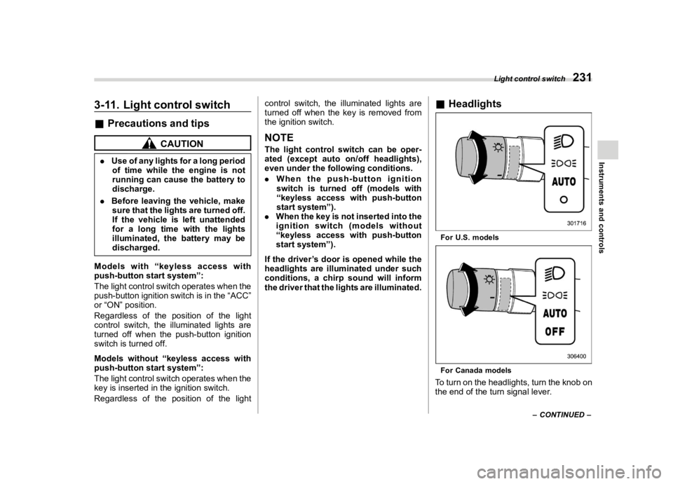 SUBARU ASCENT 2023  Owners Manual �������
