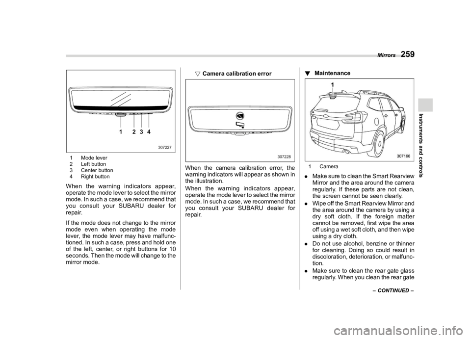 SUBARU ASCENT 2023  Owners Manual �������
