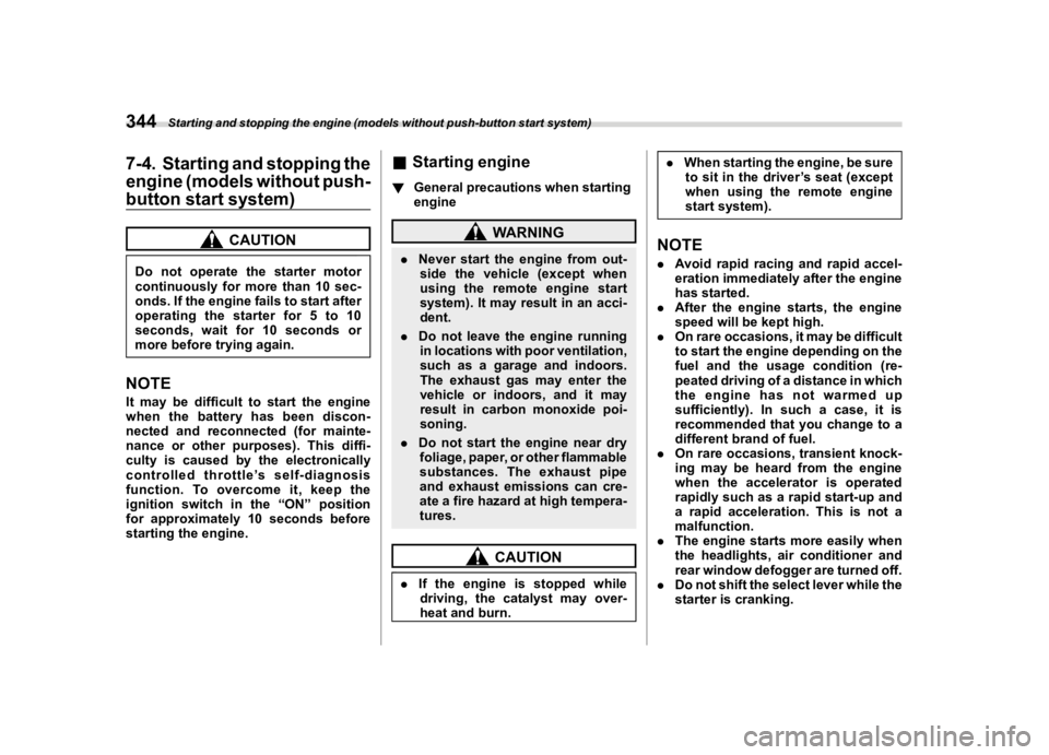 SUBARU ASCENT 2023  Owners Manual �������
