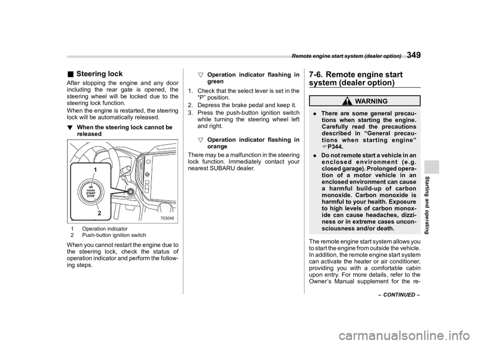 SUBARU ASCENT 2023  Owners Manual �������
