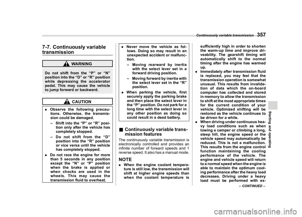 SUBARU ASCENT 2023  Owners Manual �������
