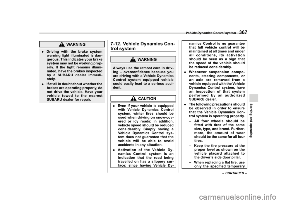 SUBARU ASCENT 2023  Owners Manual �������
