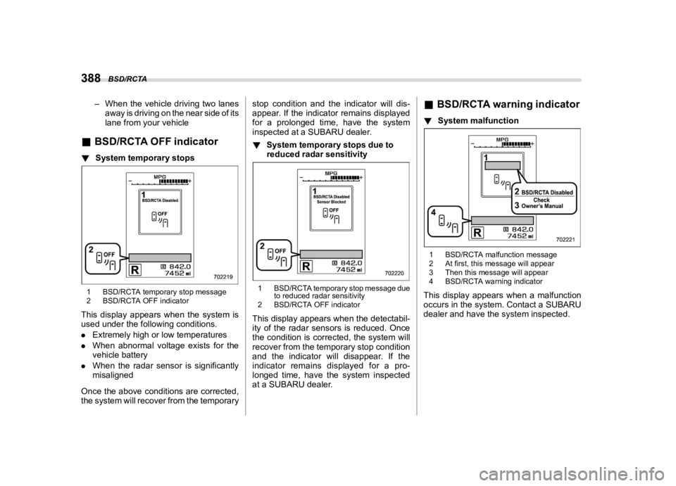 SUBARU ASCENT 2023  Owners Manual �������

