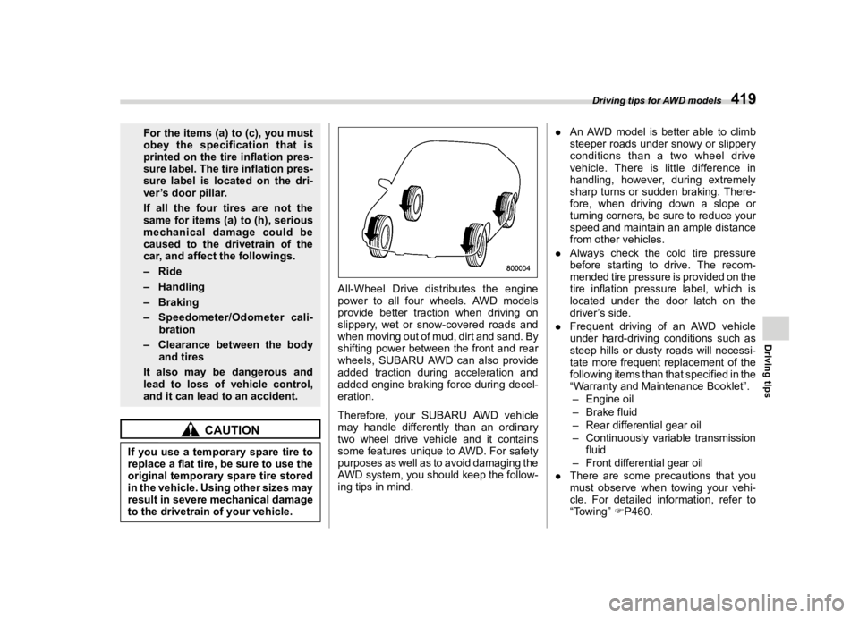 SUBARU ASCENT 2023  Owners Manual �������
